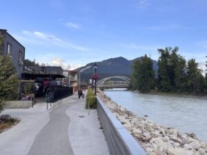 Strolling along the River Walk is one of the best things to do in Golden, BC