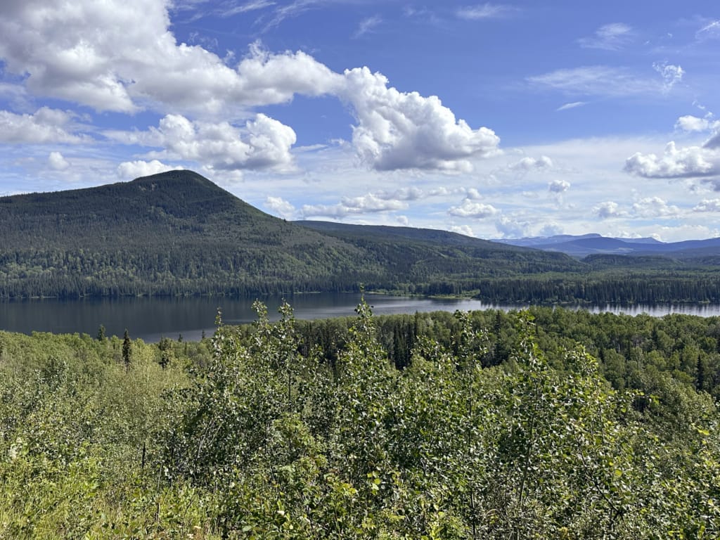 The viewpoint at Gwillim Lake Provincial Park