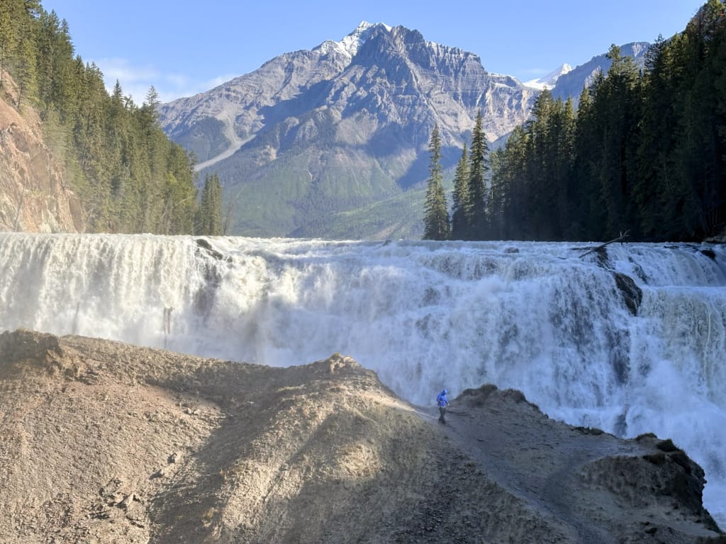 Wapta Falls in Yoho National Park. 
